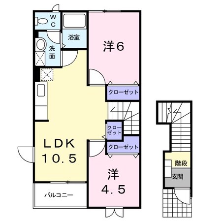 サンハイム豊四季の物件間取画像